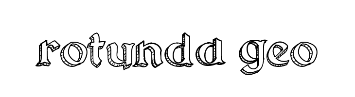 Rotunda Geo Font