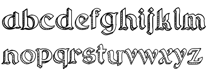 Rotunda Geo Font LOWERCASE