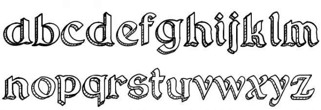 Rotunda Geo Schriftart Kleinbuchstaben