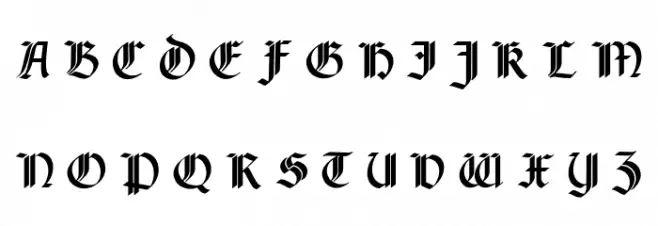 Rotunda Pommerania UNZ1A Italic フォント 大文字