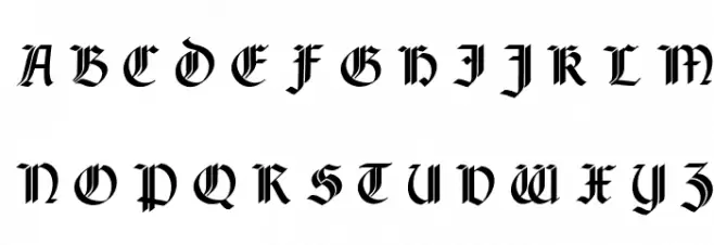 Rotunda Pommerania UNZ1A Italic 字体 大写