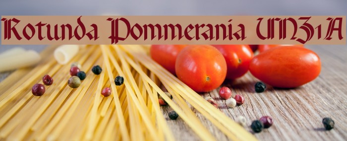 Rotunda Pommerania UNZ1A Example 1