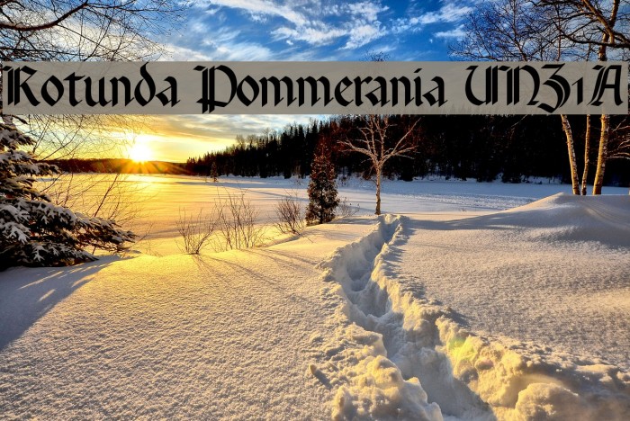 Rotunda Pommerania UNZ1A Example 2