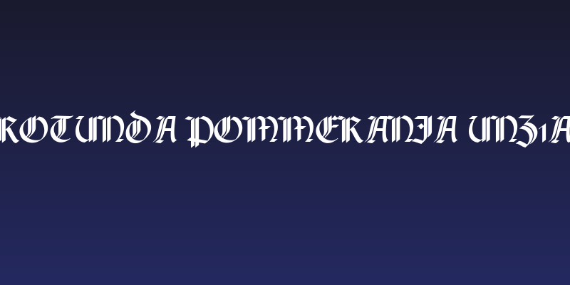 Rotunda Pommerania UNZ1A Social Header
