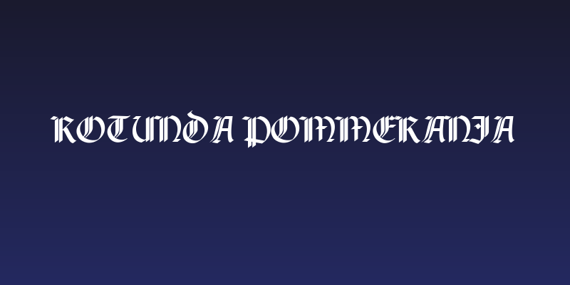 Rotunda Pommerania Social Header