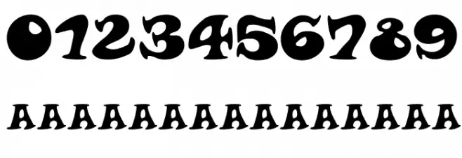 Roucorns Regular Font OTHER CHARS