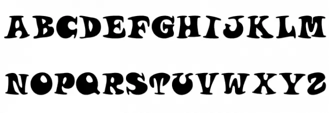 Roucorns Regular Шрифта ВЕРХНИЙ