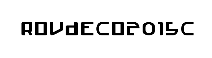 Roudeco2015c  font caratteri gratis