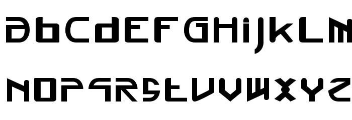 Roudeco2015c Font LOWERCASE