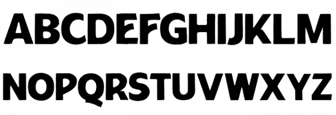 RougantPERSONALUSEONLY-Regular Schriftart Groß