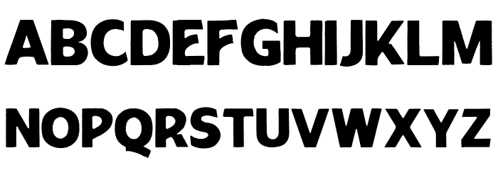 RougantPERSONALUSEONLY-Regular Font LOWERCASE