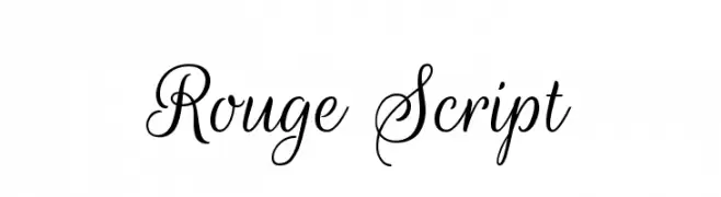 Rouge Script  baixar fontes gratis
