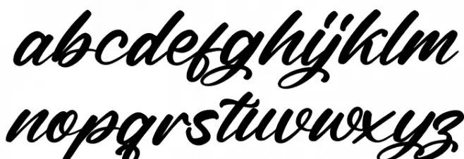 Rough Anthem Italic خط أحرف صغيرة