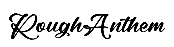 Rough Anthem Font - FFonts.net