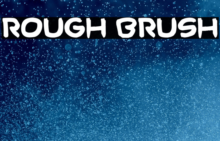 Rough Brush Example 3