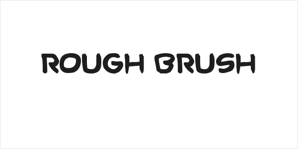 Rough Brush Logo
