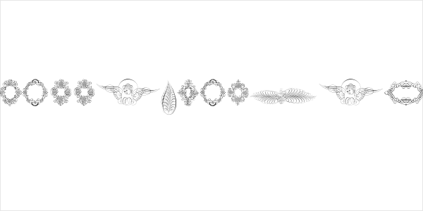 Rough Calligraphic Frames Logo