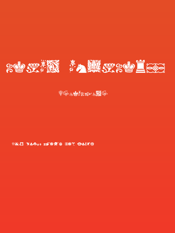 Rough Fleurons Free Two Poster