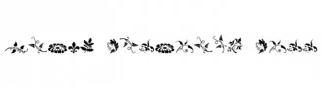 Rough Fleurons Free  Frei Schriftart Herunterladen