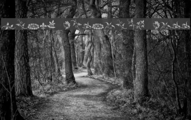 Rough Fleurons Free Font examples