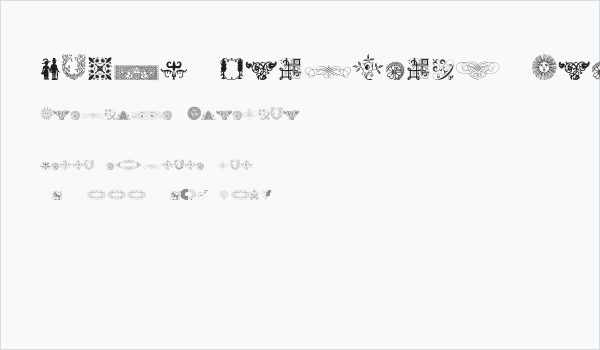 Rough Ornaments Free Business Card