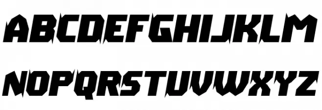 Rough Races Demo Caratteri MINUSCOLO