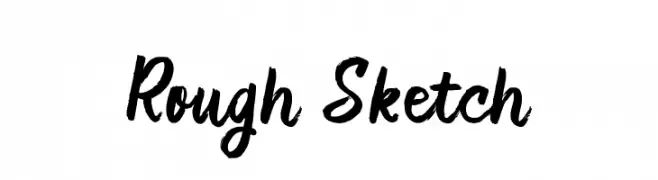 Rough Sketch  Fuentes Gratis Descargar