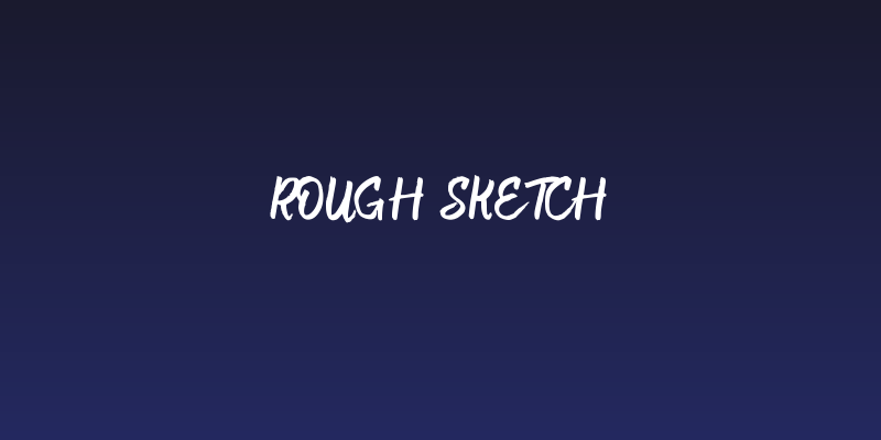 Rough Sketch Social Header