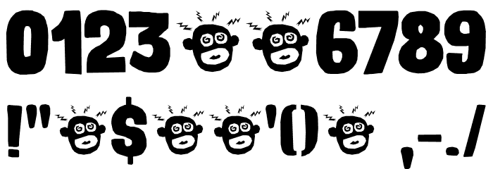 Rough Therapy DEMO Regular Font OTHER CHARS