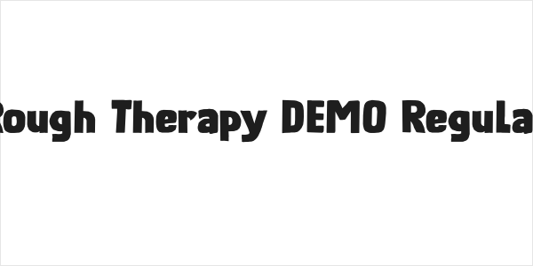 Rough Therapy DEMO Regular Logo