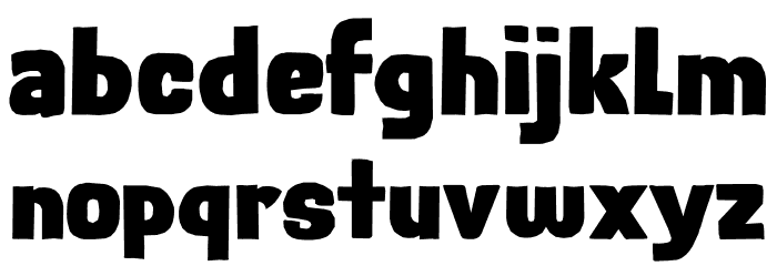 Rough Therapy DEMO Regular Font LOWERCASE