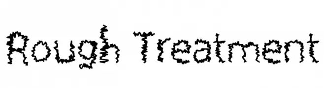 Rough Treatment  baixar fontes gratis