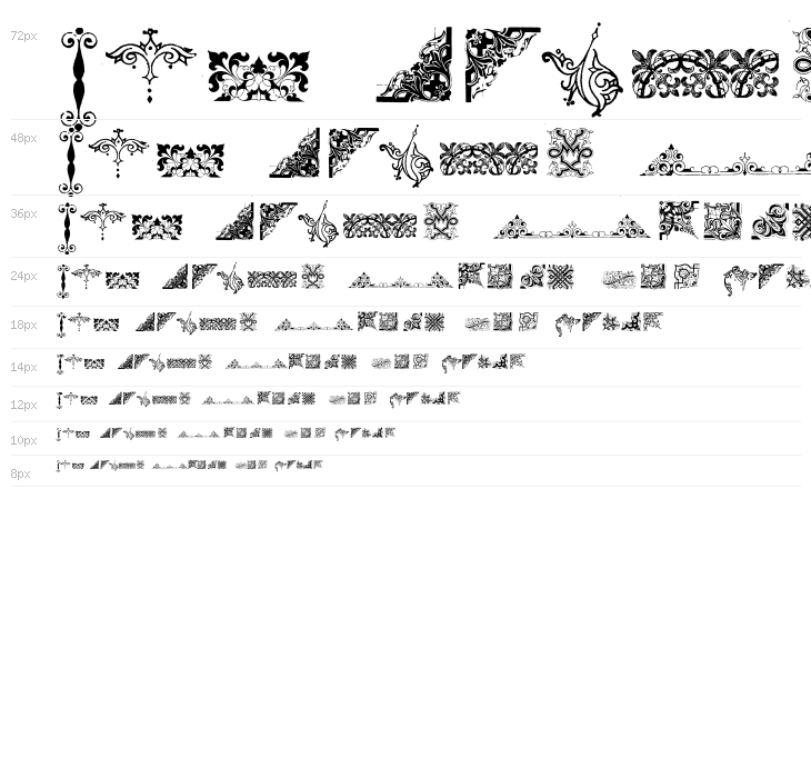 Rough Vignettes Regular Waterfall