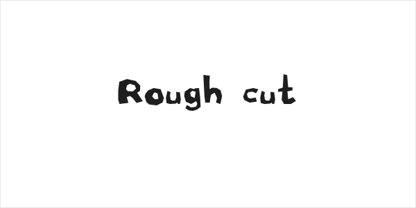 Rough cut Logo