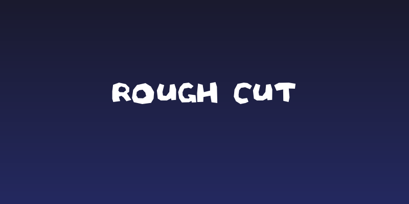 Rough cut Social Header