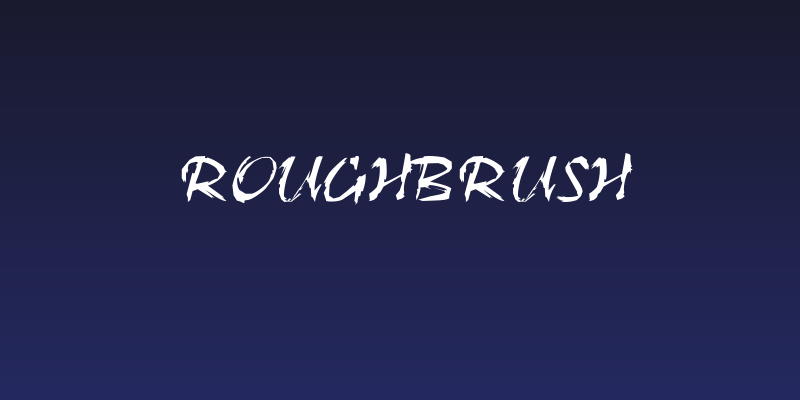 RoughBrush Social Header