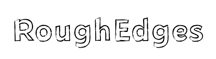 RoughEdges  免费字体下载