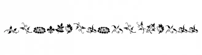 RoughFleuronsFree  Fuentes Gratis Descargar