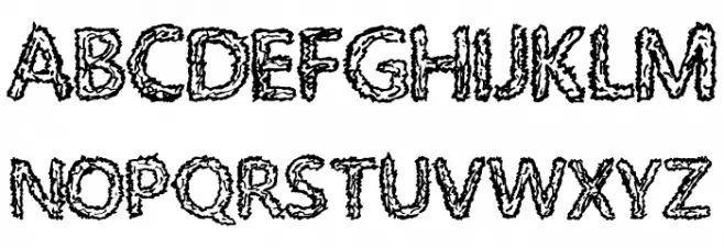 RoughPath Polices MAJUSCULES