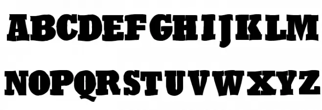 RoughRockys Шрифта ВЕРХНИЙ