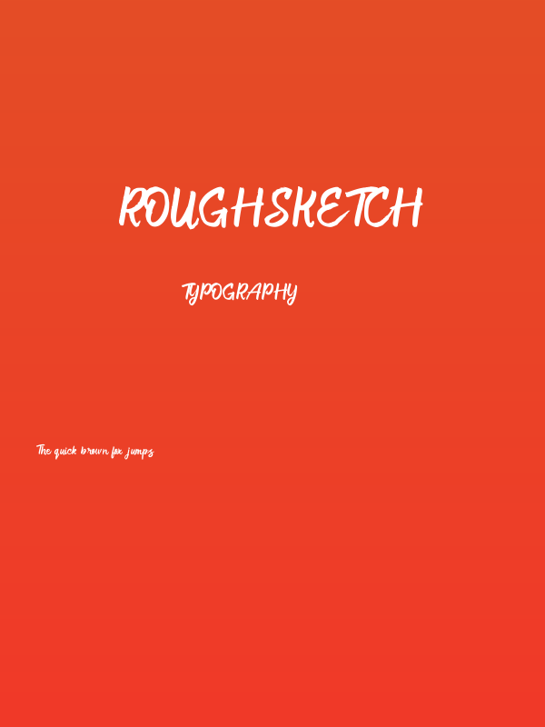 RoughSketch Poster