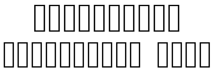 RoughStormsBold Font OTHER CHARS