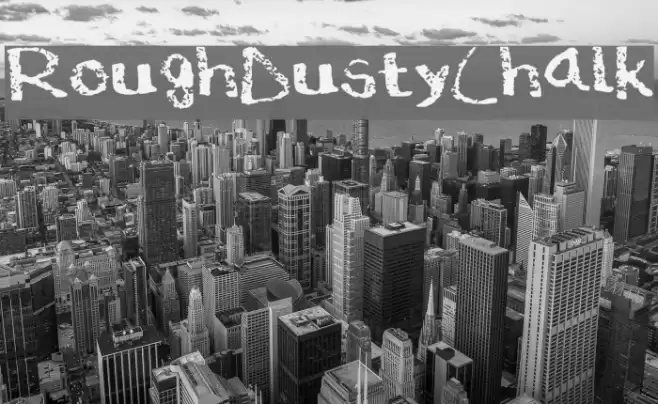Rough___Dusty_Chalk Font examples