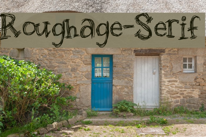 Roughage-Serif Font examples