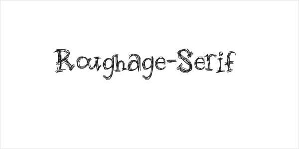 Roughage-Serif Logo