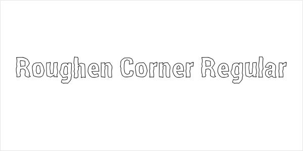 Roughen Corner Regular Logo