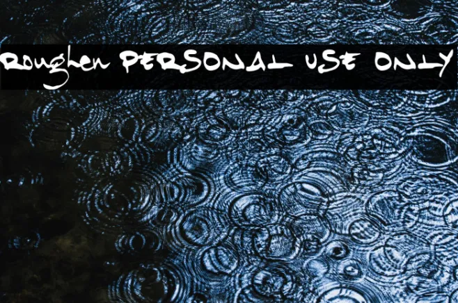 Roughen PERSONAL USE ONLY Example 1