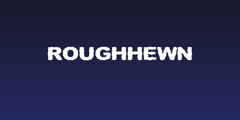 Roughhewn Social Header