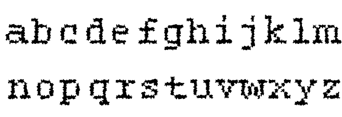 Roughie-Light Font LOWERCASE