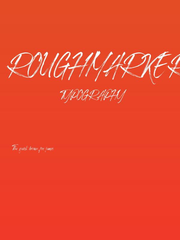 Roughmarker Poster